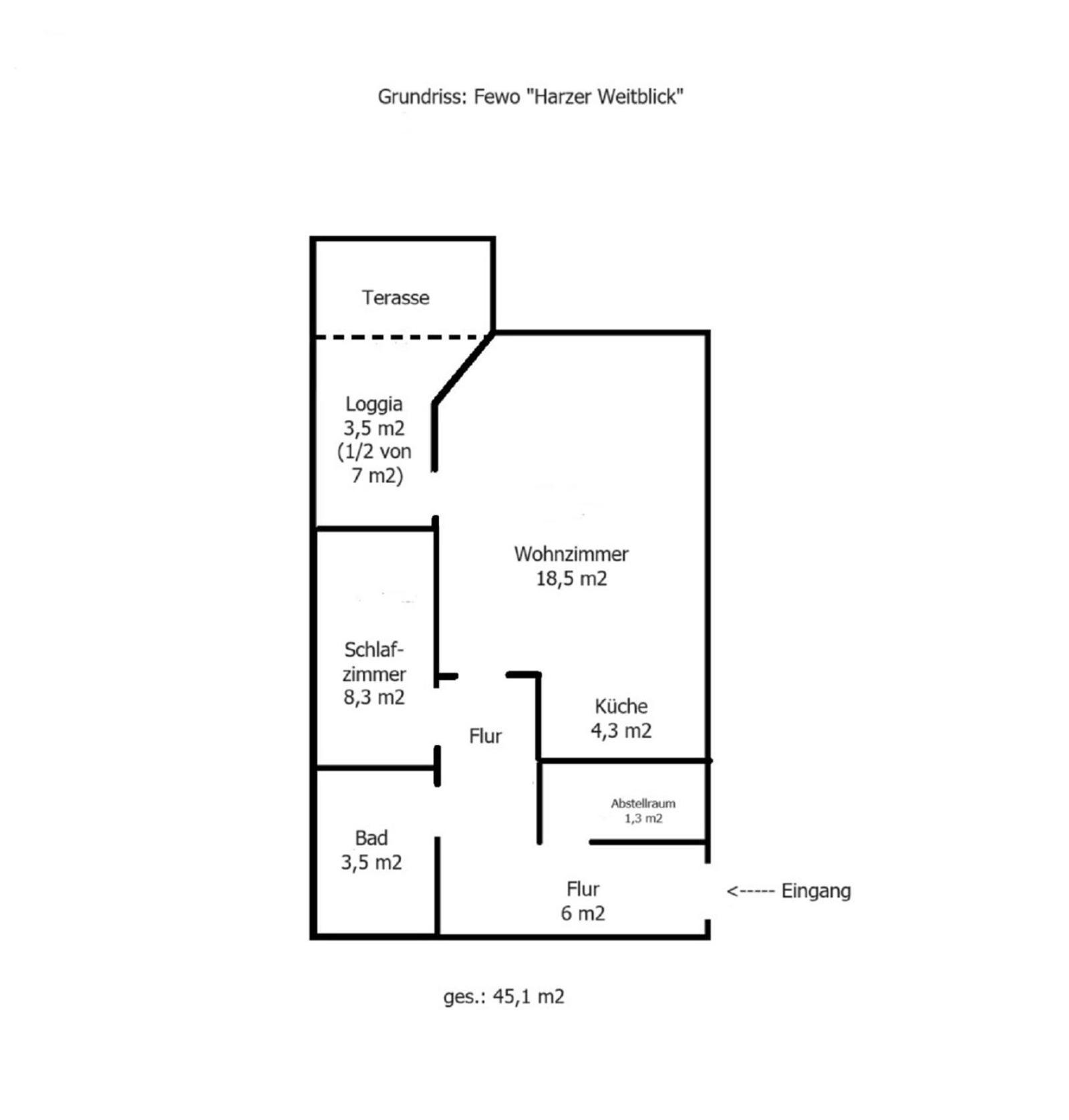 בראונלאגה Fewo Harzer Weitblick, Hunde Willkommen, W-Lan, 2X Smart Tv, Dtv 4 Sterne, 4 Pfoten מראה חיצוני תמונה